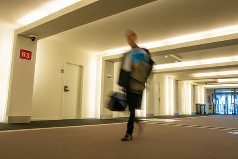 Ankunft der Anwälte zum Prozess in Brüssel