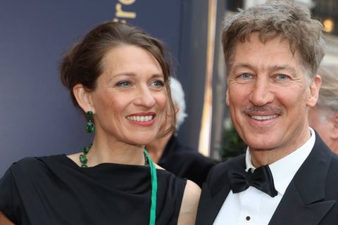 Tobias Moretti 2022 mit seiner Frau Julia.