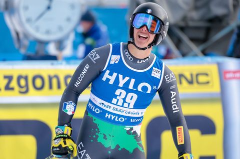 Der italienische Abfahrer Matteo Franzoso ist nach einem Trainingsunfall gestorben. Foto: Mattia Radoni/Zuma Press/dpa