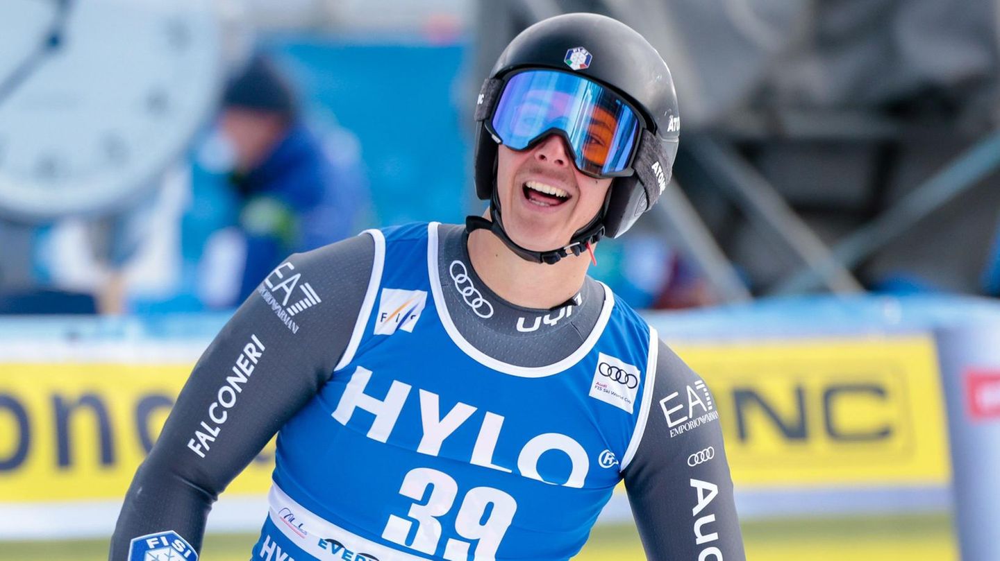 Der italienische Skirennfahrer Matteo Franzoso