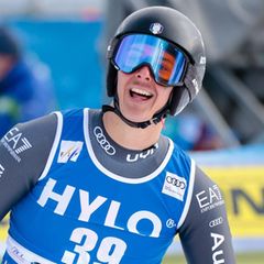 Der italienische Skirennfahrer Matteo Franzoso