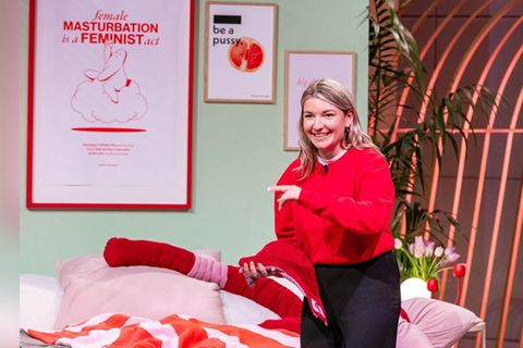 Präsentiert ihr Masturbationskissen: Sanja Zündorf aus Köln