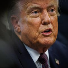 Charlie Kirk war ein Unterstützer von Donald Trump (abgebildet auf dem Foto)
