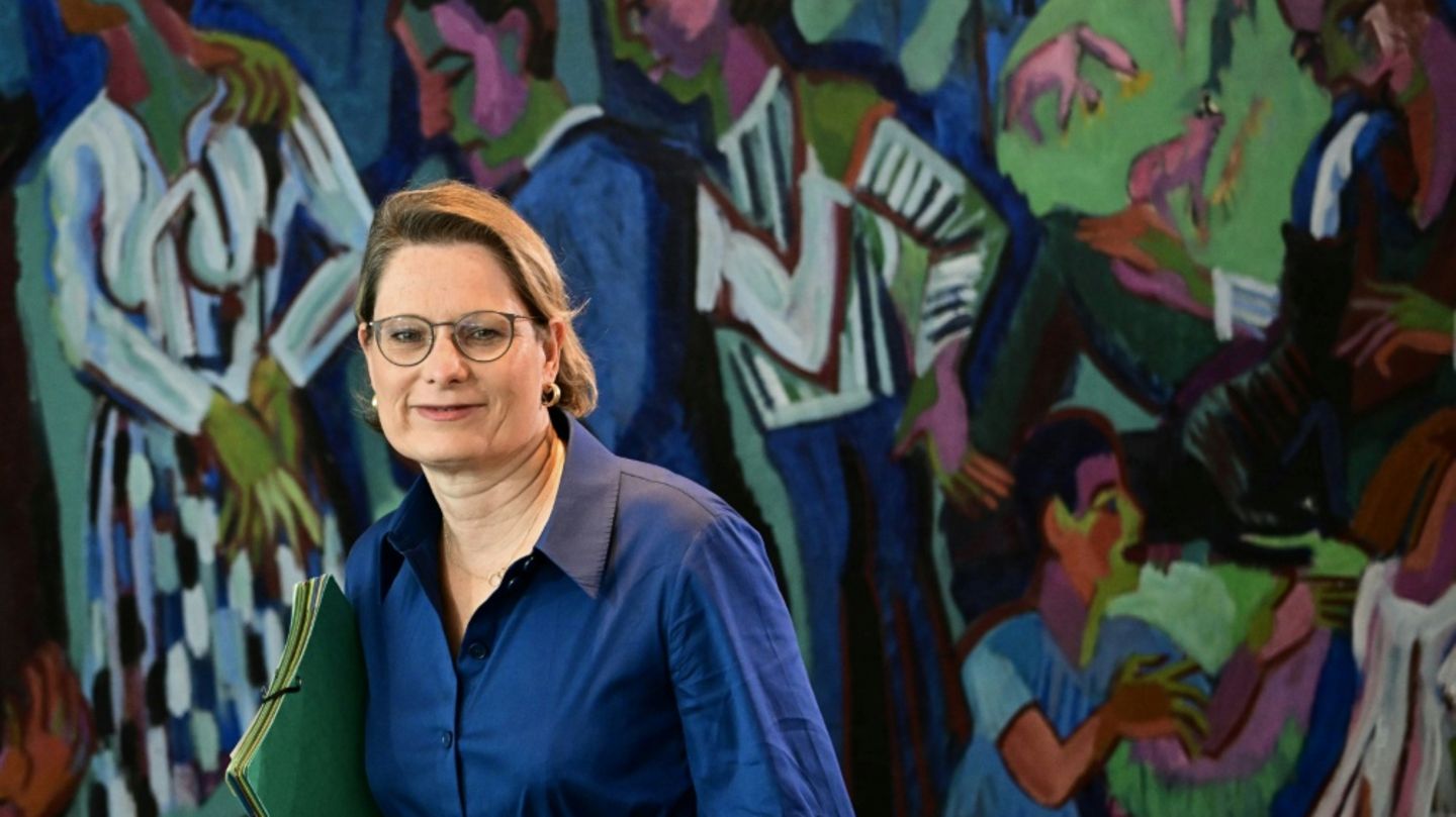 Justizministerin Stefanie Hubig im Juli 2025