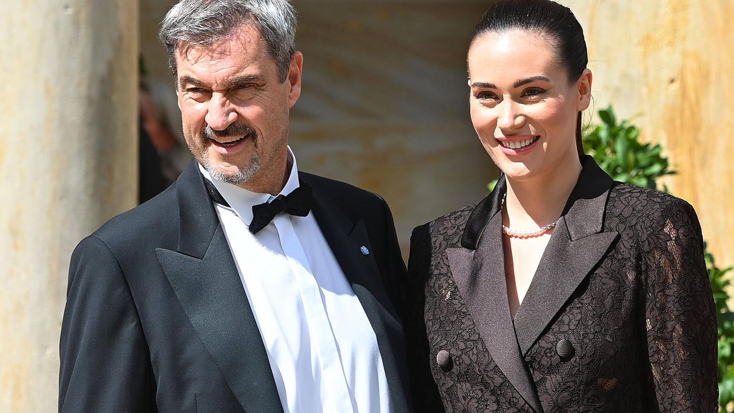 Markus Söder mit seiner Tochter Gloria-Sophie Burkandt