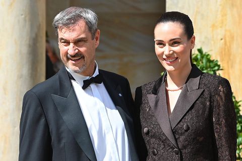 Markus Söder mit seiner Tochter Gloria-Sophie Burkandt
