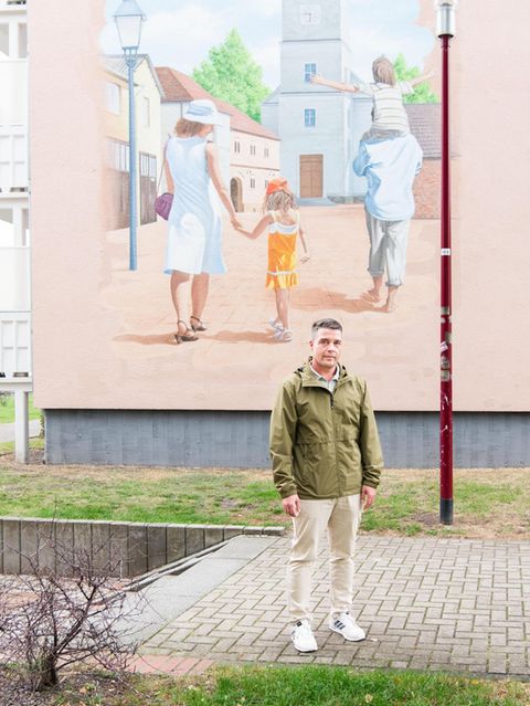 Porträt des parteilosen Bürgermeisters Robert Nitz