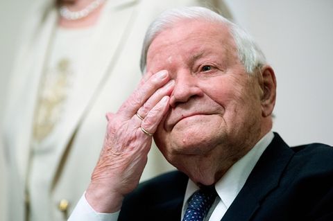 Altkanzler Helmut Schmidt