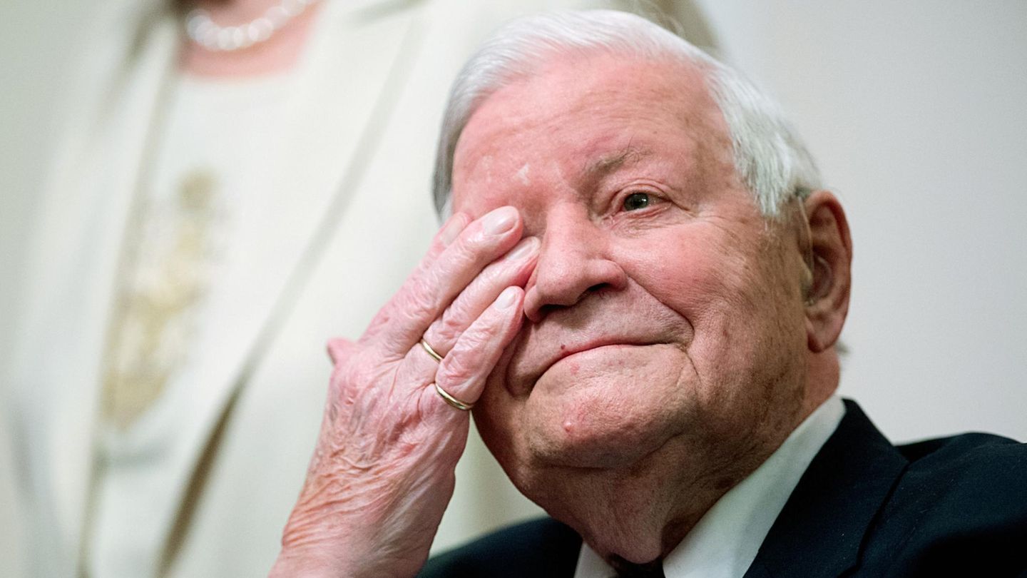 Altkanzler Helmut Schmidt