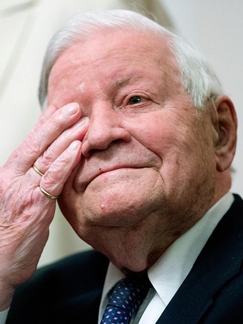 Altkanzler Helmut Schmidt