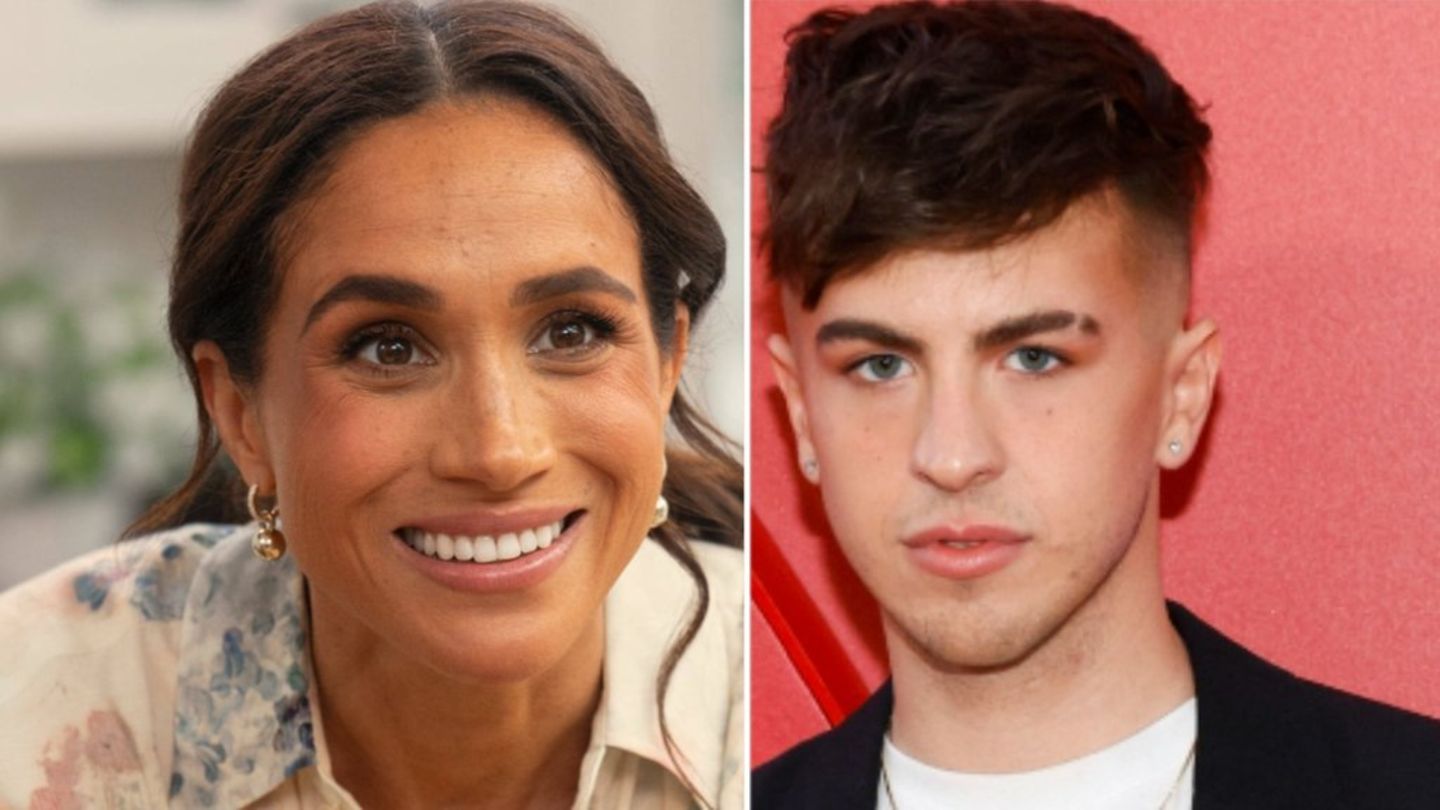 Herzogin Meghan Herzogin Meghan liefert Michael Pavano mit ihrer Netflix-Serie "With Love, Meghan" jede Menge Futter für seine Parodien.