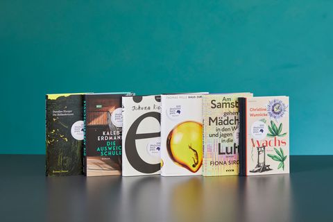Die Bücher auf der Shortlist für den Deutschen Buchpreis stehen fest. Foto: Christof Jakob/Börsenverein des Deutschen Buchhandel