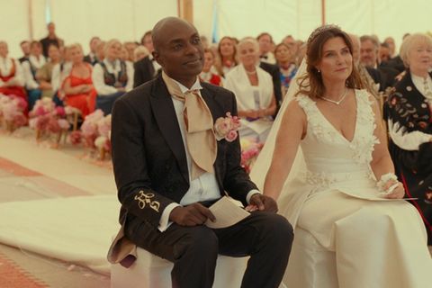 Durek Verrett und Prinzessin Märtha Louise bei ihrer Hochzeit im August 2024.
