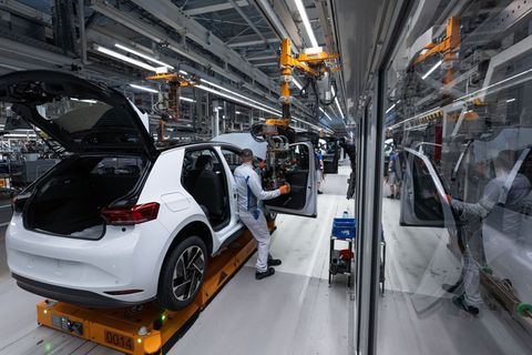 40 Prozent aller vollelektrischen Autos, die in Deutschland produziert werden, stammen aus dem Freistaat (Archivbild) Foto: Hend