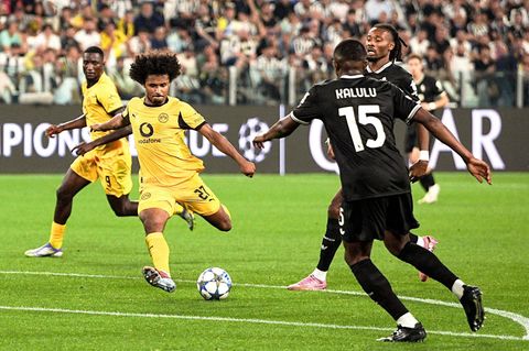 Adeyemi traf mit einem feinen Schuss zur Führung für den BVB. Foto: Marco Alpozzi/LaPresse/AP/dpa