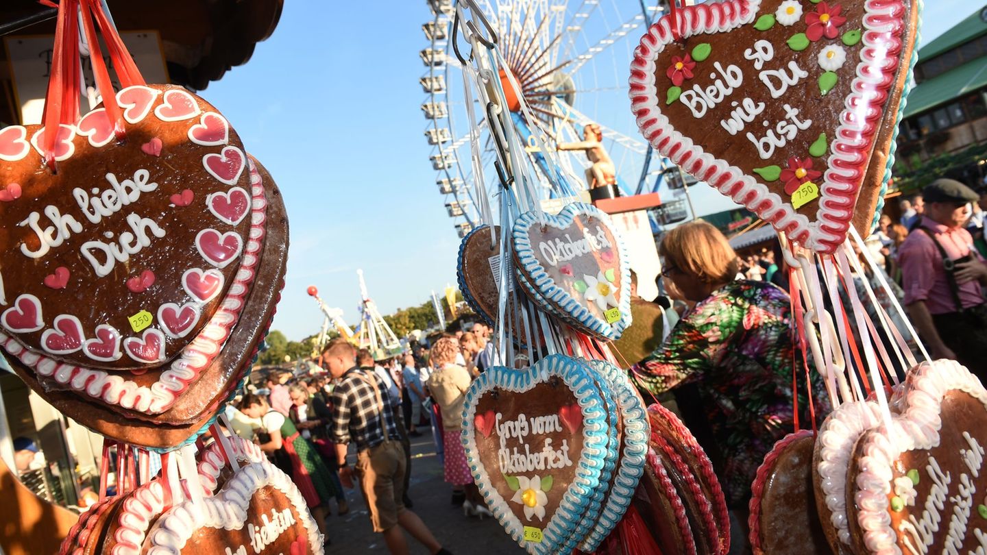 Für den Start in die Wiesn ist bestes Wetter vorhergesagt. (Archivbild) Foto: picture alliance / dpa