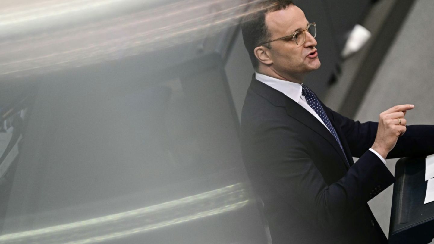 Jens Spahn im Bundestag