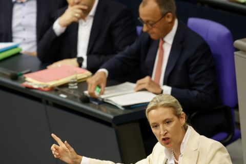 Weidel im Bundestag