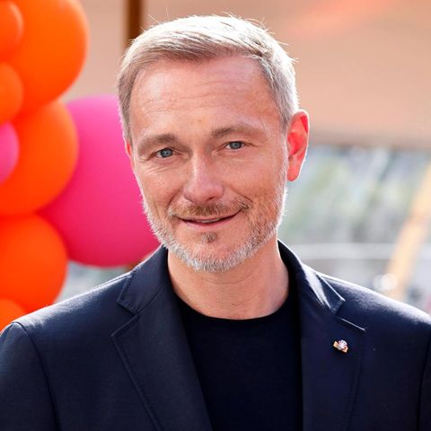 Bitte lächeln: Christian Lindner, 46, beim "Women on Top"-Event im Juni in Düsseldorf