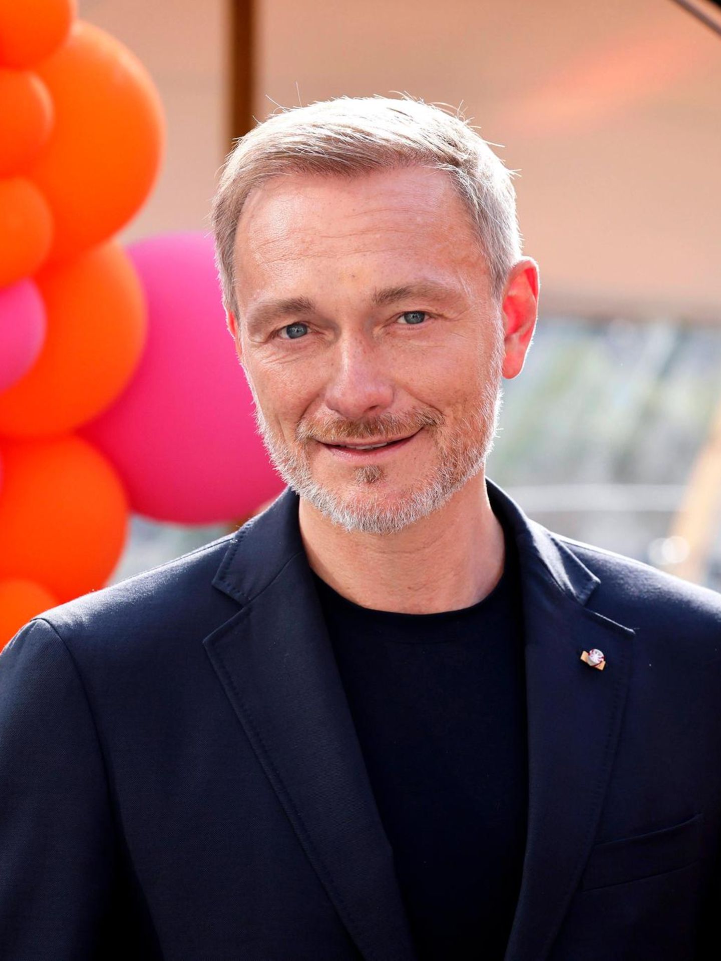Bitte lächeln: Christian Lindner, 46, beim "Women on Top"-Event im Juni in Düsseldorf