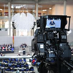 Kanzler Friedrich Merz in der Generalaussprache über den Haushalt im Bundestag