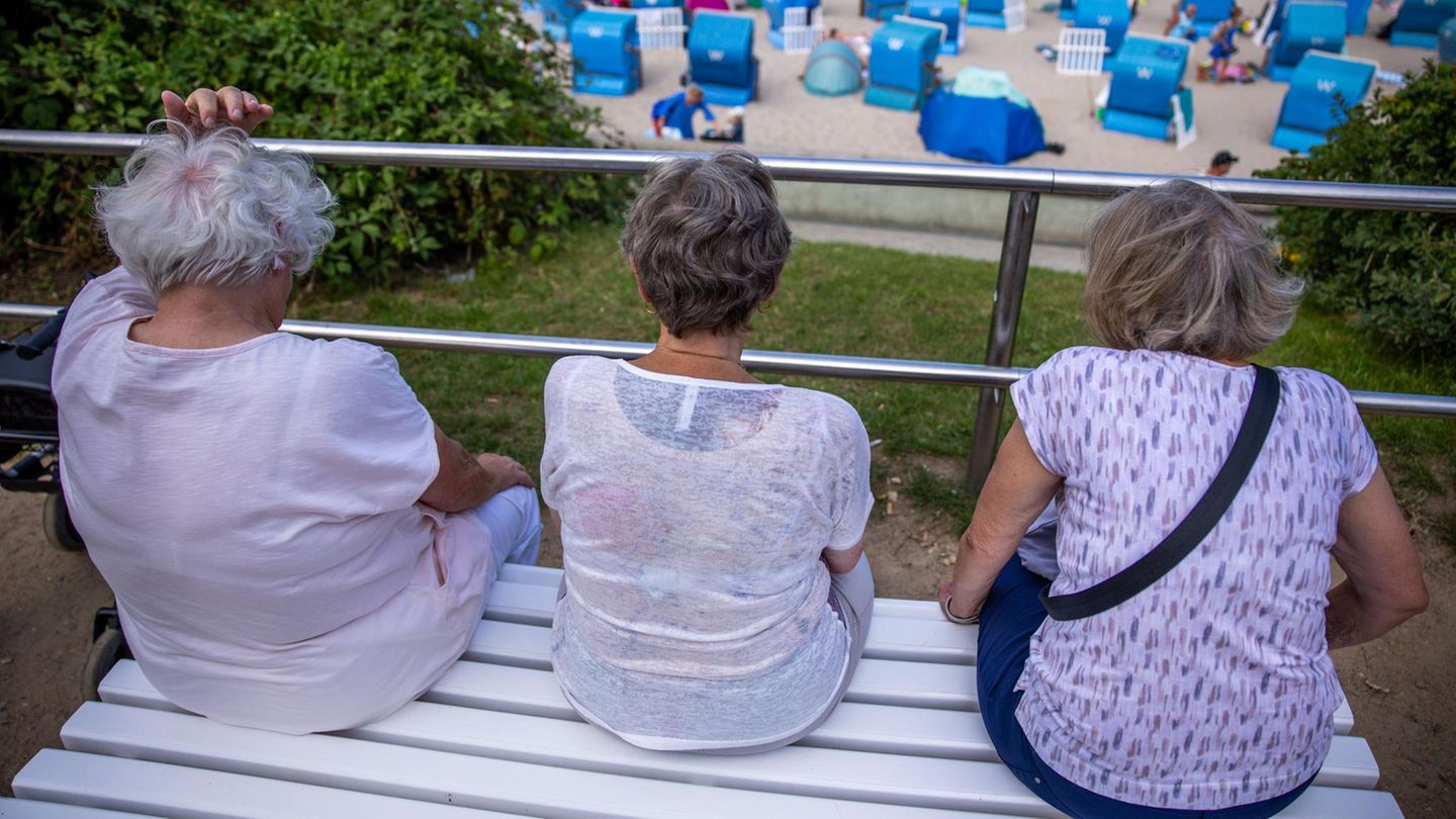 Hitzetote: Senioren am Strand