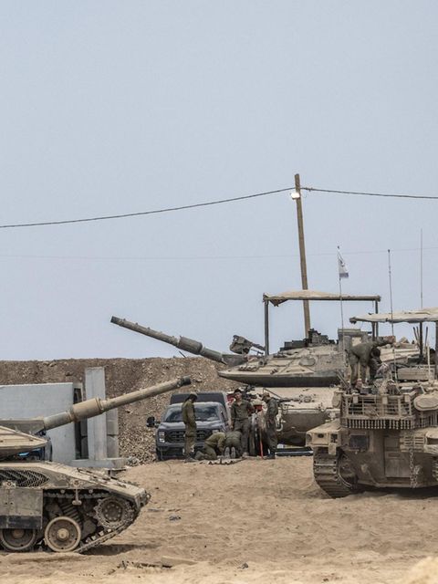 Israelis protestieren gegen Bodenoffensive in Gaza