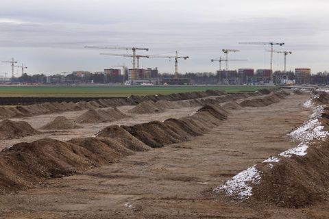 Der Flächenverbrauch in Bayern ist im vergangenen Jahr zurückgegangen. (Archivbild) Foto: Katharina Redanz/dpa