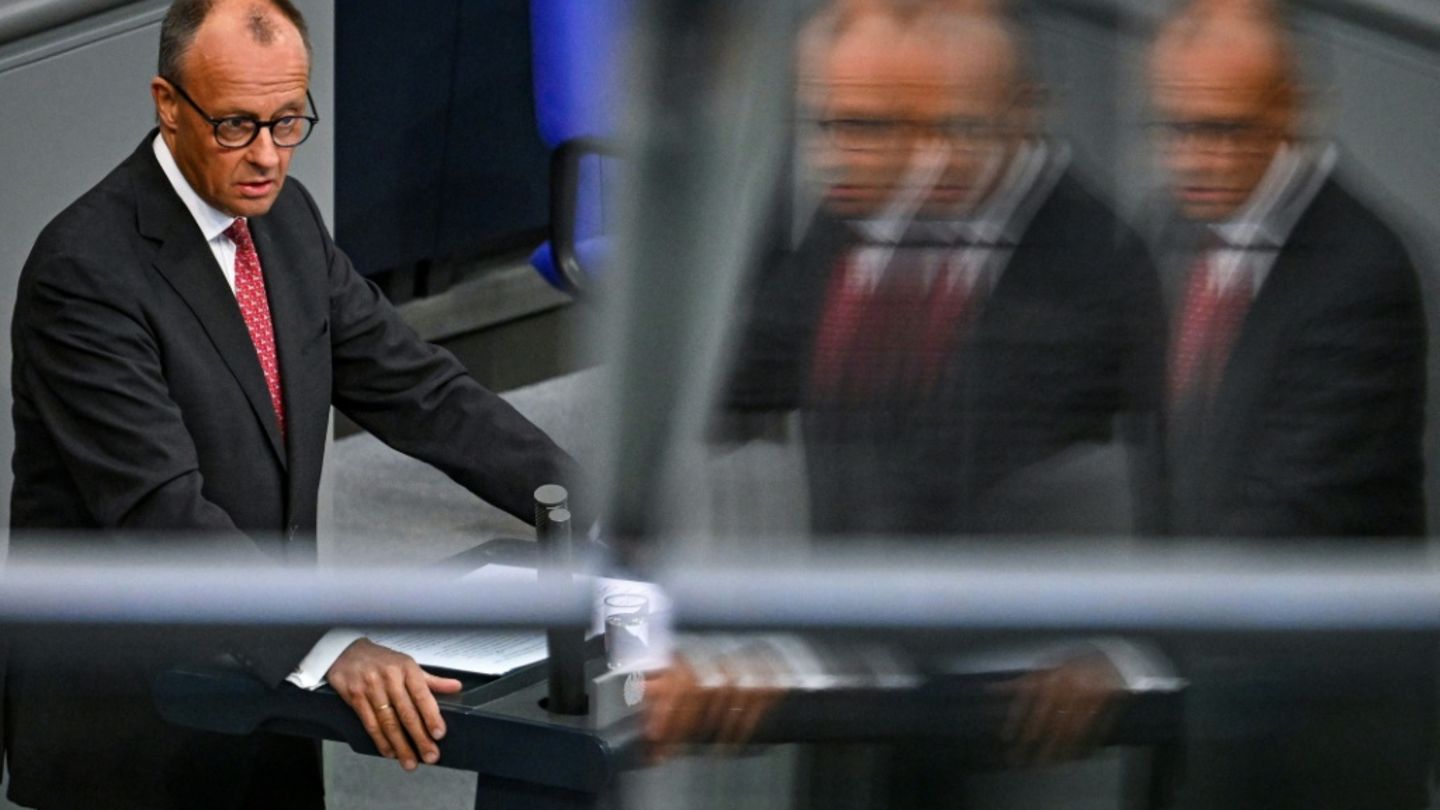 Kanzler Merz bei Generaldebatte