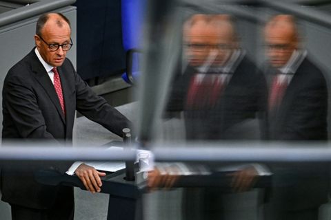 Kanzler Merz bei Generaldebatte