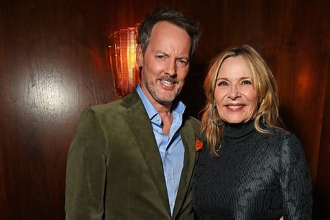Russell Thomas und Kim Cattrall lernten sich im Radiostudio kennen.