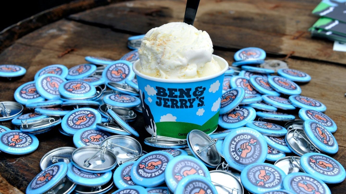 Ein Eisbecher von Ben & Jerry's