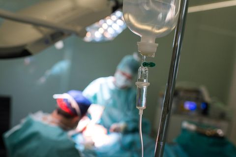 Eine Operation in einem Operationssaal