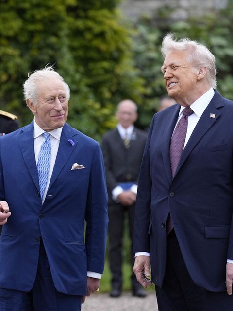 So pompös empfingen die Royals Donald Trump auf Schloss Windsor