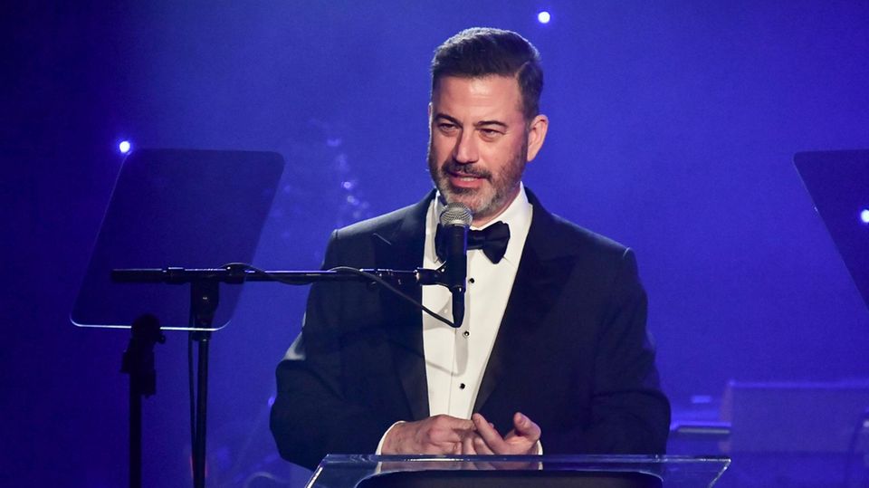 Jimmy Kimmel bei einer Rede Jimmy Kimmel bei einer Rede