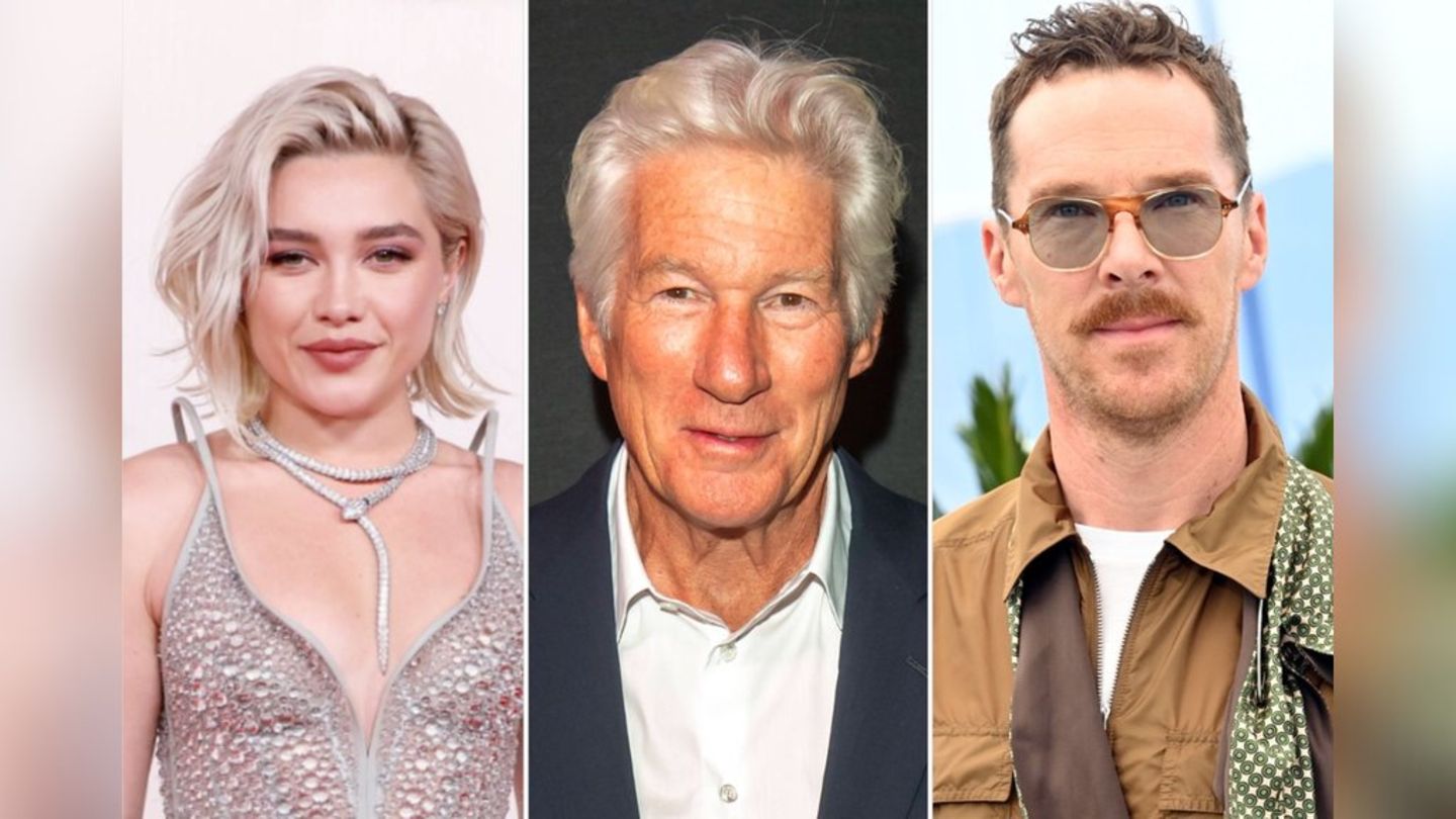 Florence Pugh, Richard Gere und Benedict Cumberbatch waren unter den zahlreichen Stars, die bei dem Event "Together for Palest