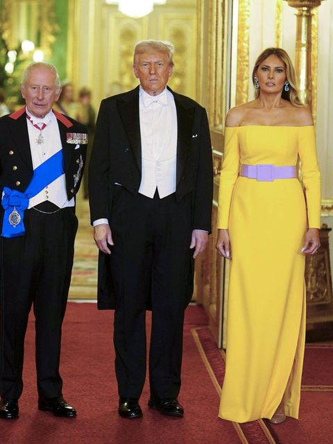 Melania Trump: Gruppenbild mit Ehemann Donald, König Charles und Camilla
