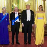 Melania Trump: Gruppenbild mit Ehemann Donald, König Charles und Camilla