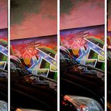 Bunte Farben, indirekte Beleuchtung durch das rote Ampellicht und Reflexionen – schwere Bedingungen für ein gutes Bild. Im Vergleich zum iPhone 16 Pro (links) fangen alle neuen Modelle die Farben natürlicher ein. Das iPhone 17 (Mitte links) und das iPhone 17 Pro Max (ganz rechts) gehen aber ein kleines bisschen zu sehr ins Gelbe. Insgesamt schlagen sich ehrlicherweise aber alle vier iPhones gut, die Farben des Graffito sind sehr nah am Original