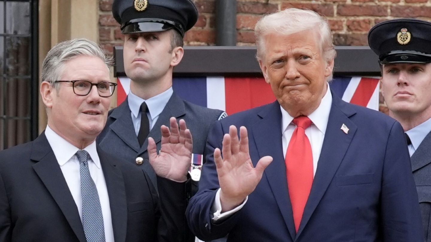 Premier Starmer empfängt US-Präsident Trump auf seinem Landsitz