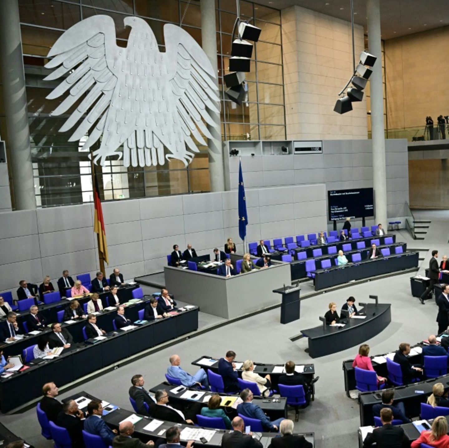 Plenum des Bundestags