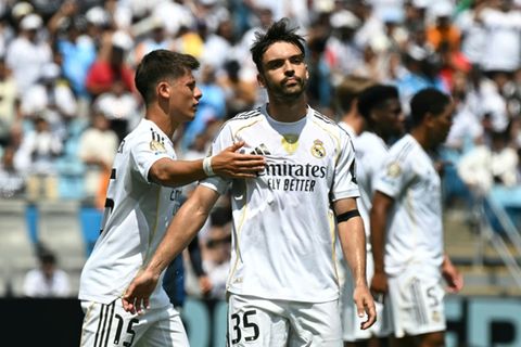 Real-Madrid-Verteidiger Raúl Asencio (M.)