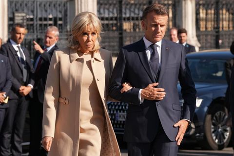 Brigitte Macron und Emmanuel Macron