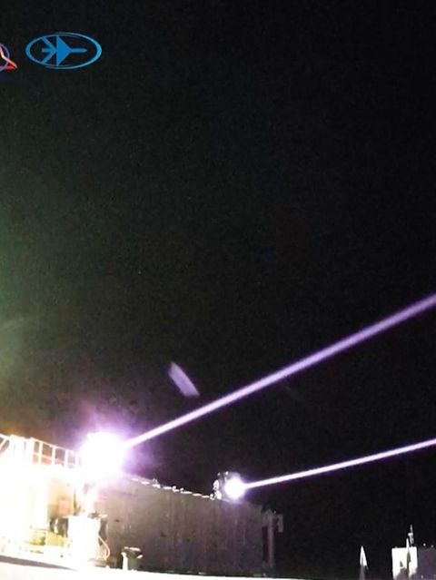 "Iron Beam": Israel zeigt Test von neuer Laser-Waffe