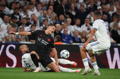 Spielszene aus Bayer Leverkusen vs. Kopenhagen