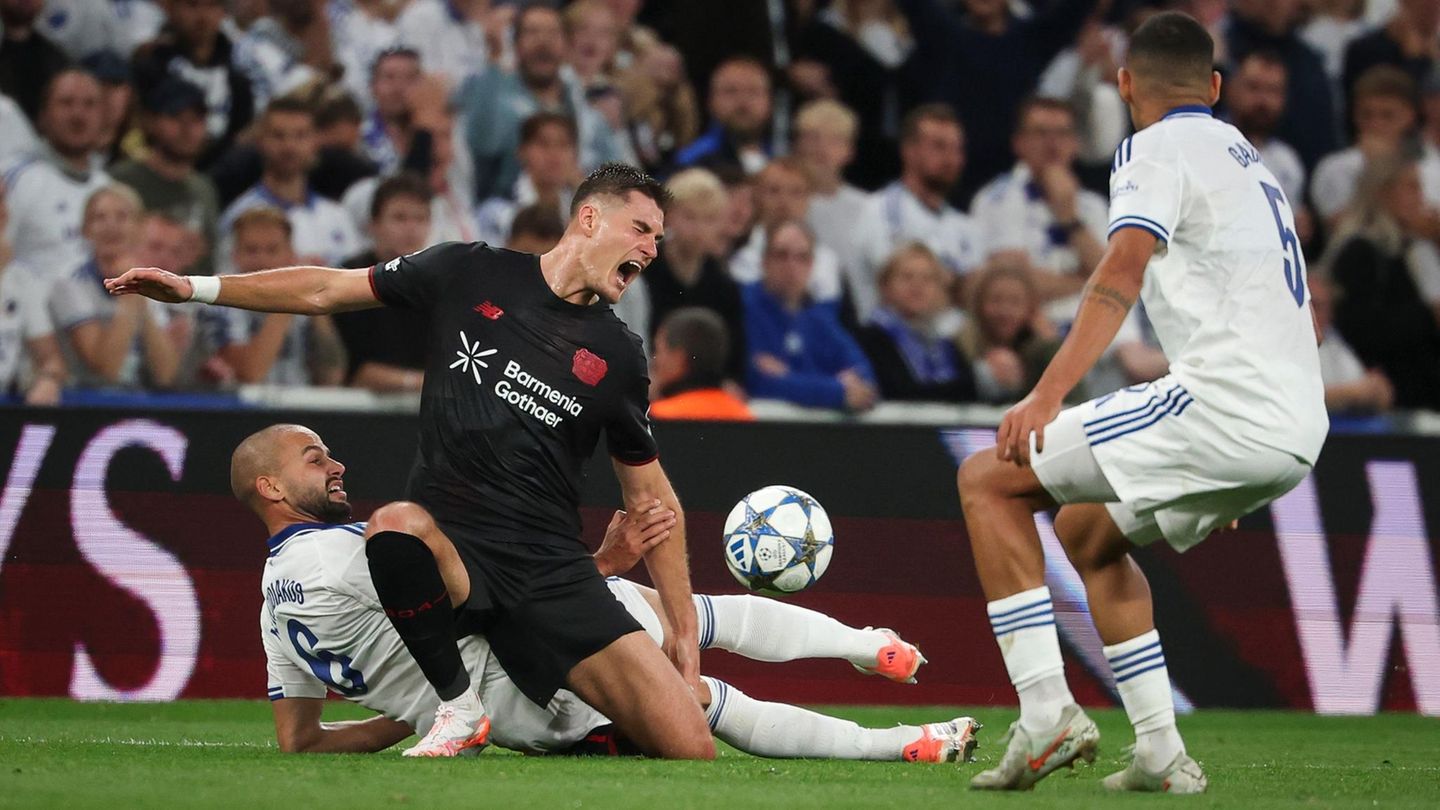 Bayer Leverkusen trembles a point in Copenhagen