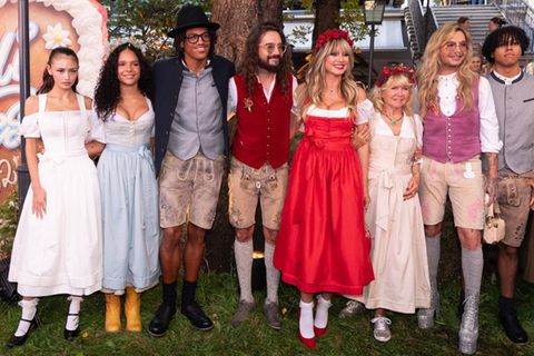 Heidi Klum brachte die Familie mit zum "HeidiFest" in München.