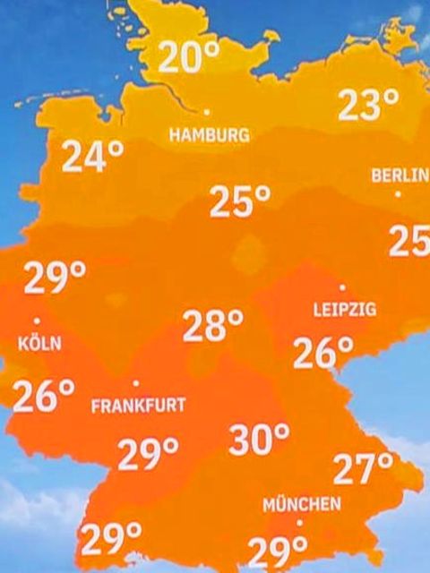 Auf knallheißes Sommer-Comeback folgt Gewitter-Absturz