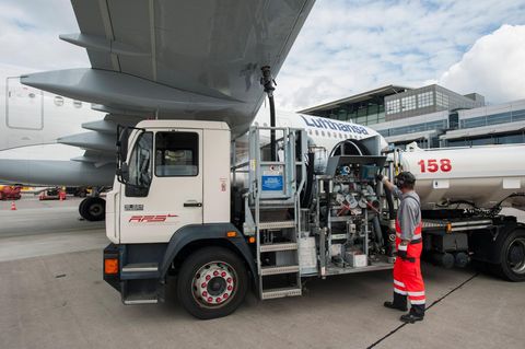Kerosin Flughafen Hamburg