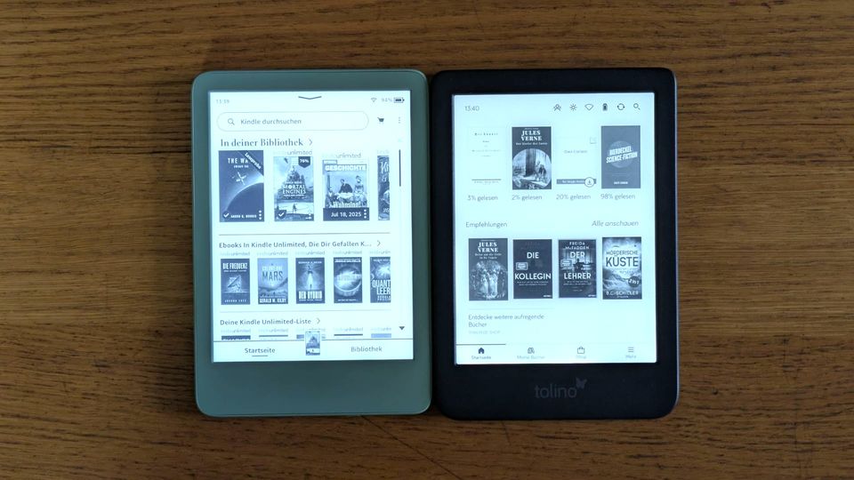 E-Book-Reader Test: Amazon Kindle